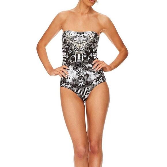 Camilla Wild Moonchild Embellished One Piece Swimsuit Size XS Small - Picture 2 of 10